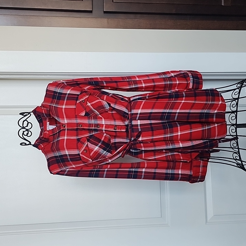 Plaid tunic, maternity. Perfect for fall/winter!